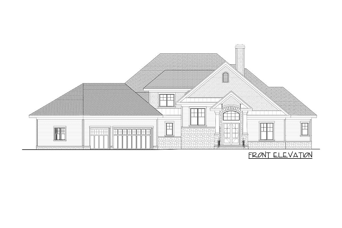 Plan 871020JEN: 3-Bed New American Home Plan with Basement Built for Entertaining - Image #16 - Craftsman, New American
