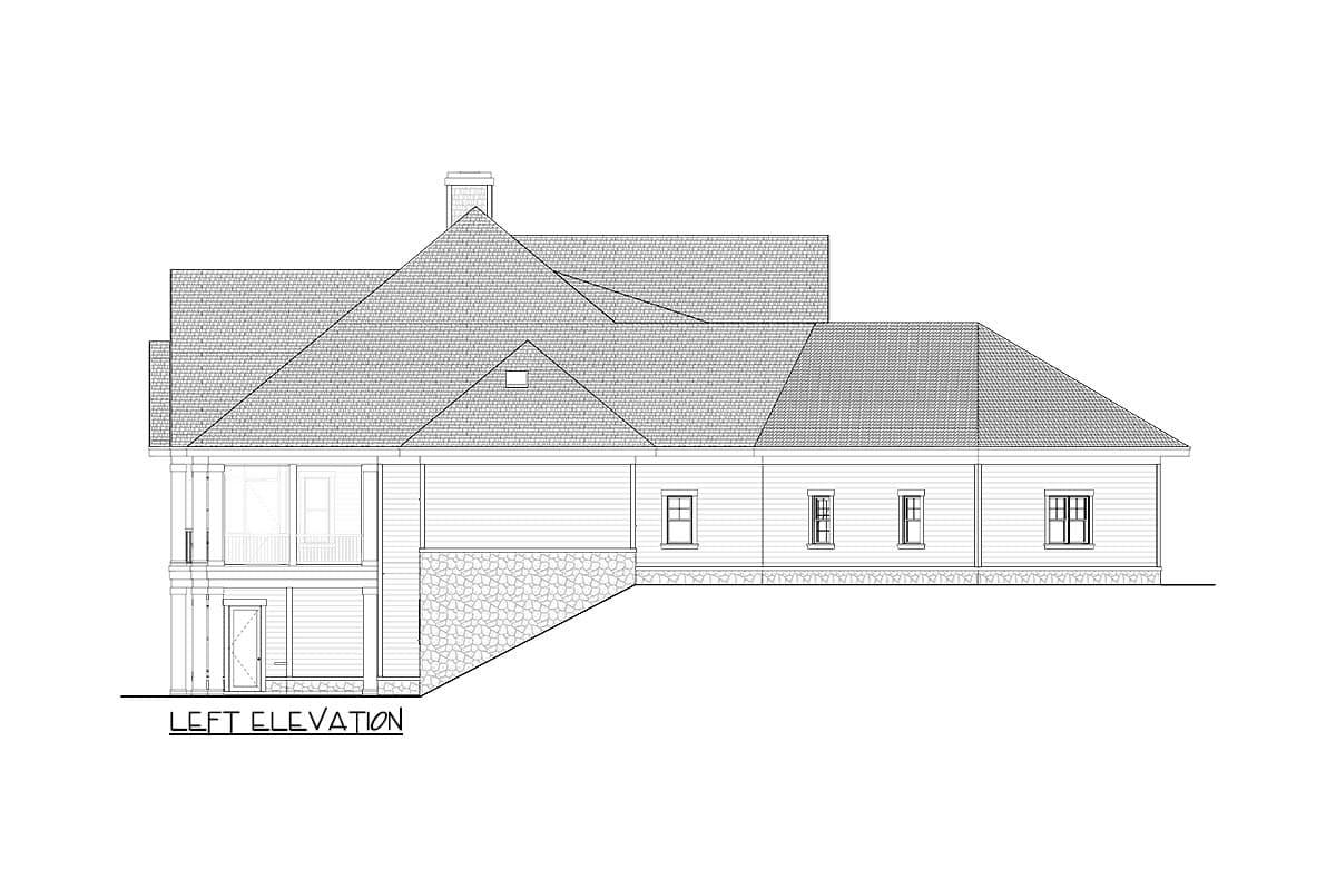 Plan 871020JEN: 3-Bed New American Home Plan with Basement Built for Entertaining - Image #17 - Craftsman, New American