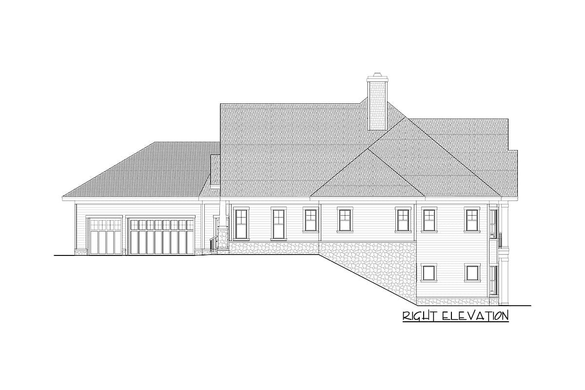 Plan 871020JEN: 3-Bed New American Home Plan with Basement Built for Entertaining - Image #19 - Craftsman, New American