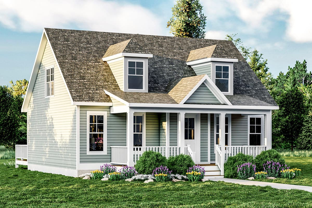 Plan 500081VV: Exclusive 3-Bed Cottage with Optional Lower Level - Image #9 - Cape Cod, Cottage, Country, Traditional