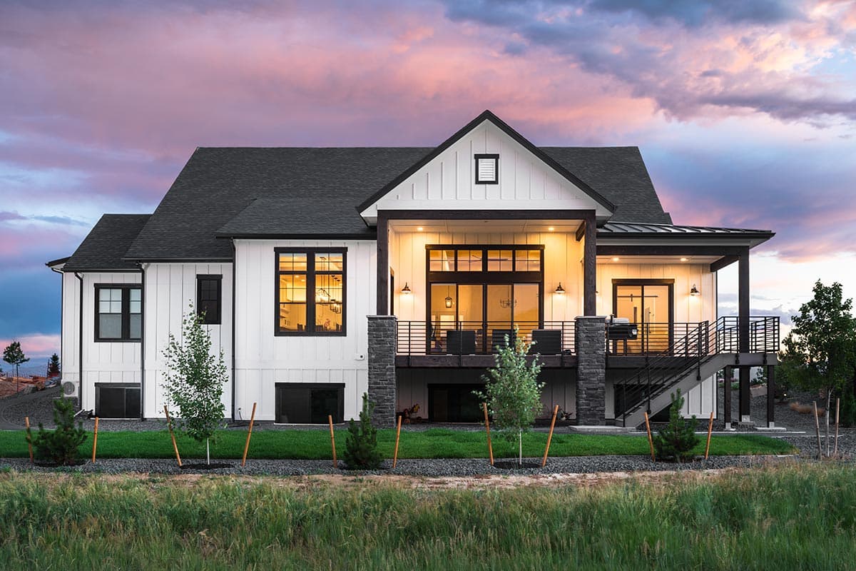 Plan 95159RW: New American Home Plan with Home Office and 2 Rear Covered Decks - 2580 Sq Ft - Image #6 - Craftsman, Mountain, New American, Northwest, Rustic