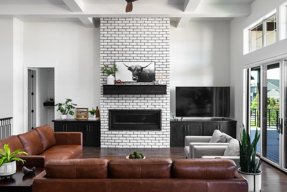 Plan 95159RW: New American Home Plan with Home Office and 2 Rear Covered Decks - 2580 Sq Ft - Image #8 - Craftsman, Mountain, New American, Northwest, Rustic