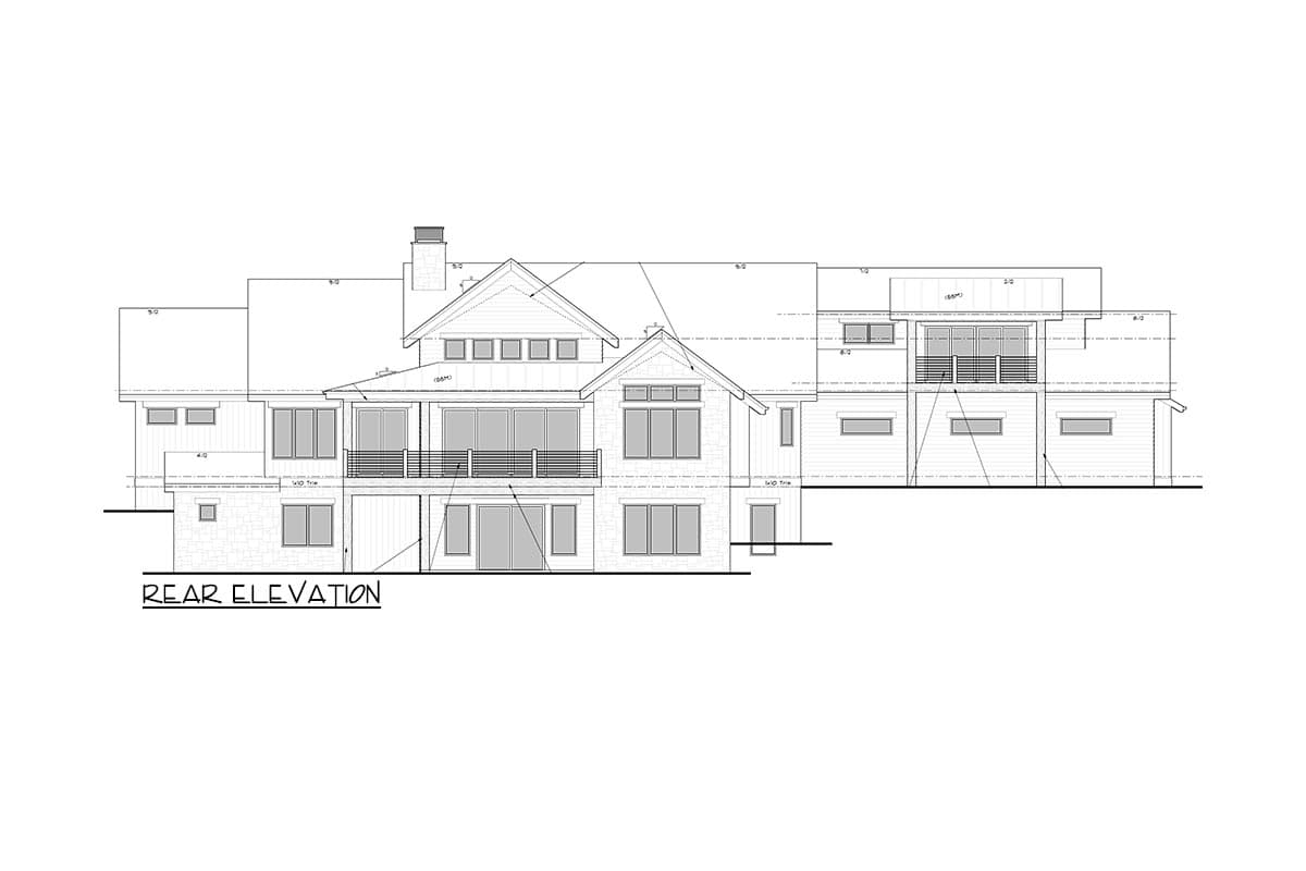 Plan 95160RW: Mountain Craftsman House Plan with Luxury Master Wing and Walkout Basement - Image #35 - Craftsman, Mountain, New American, Rustic