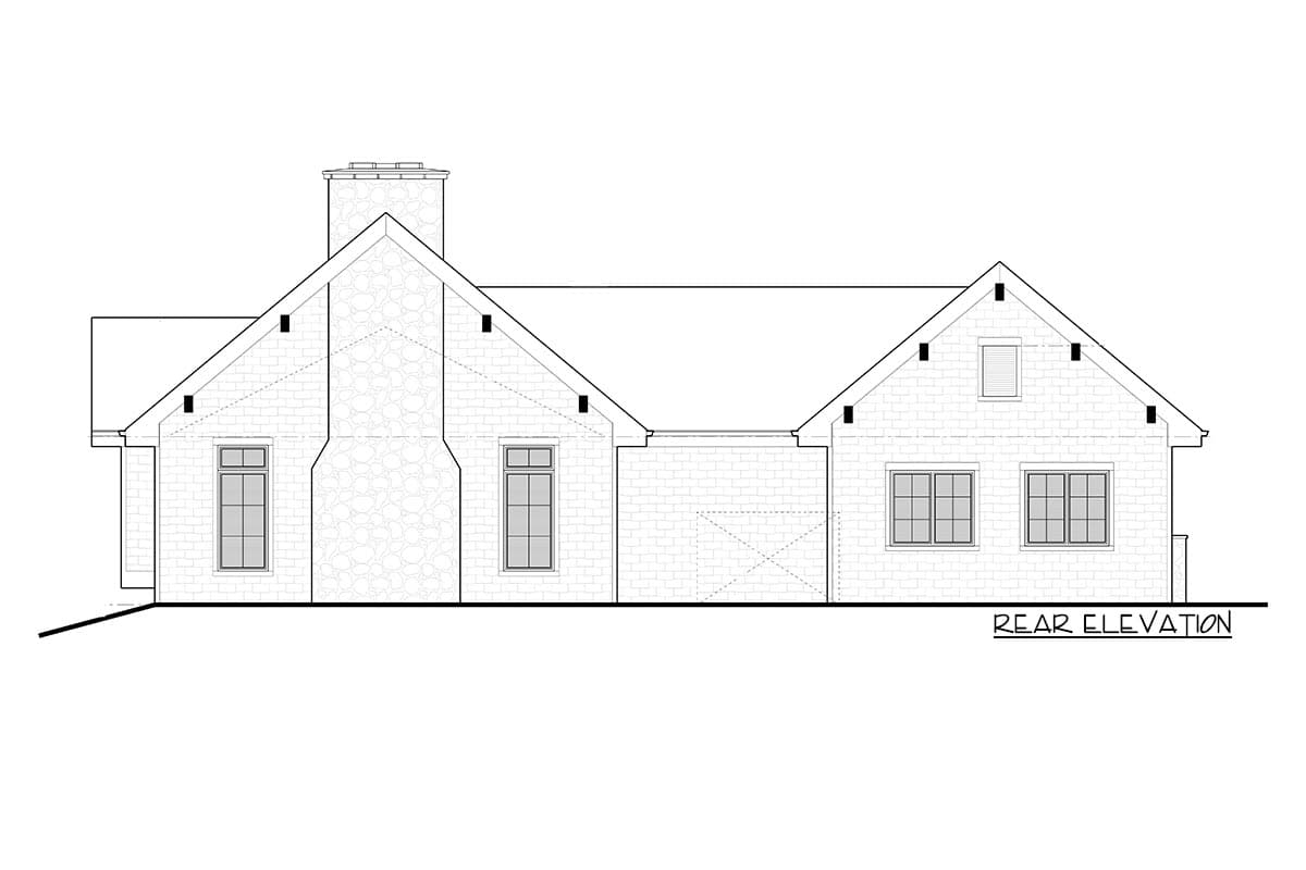 Plan 95161RW: Deluxe Pool House Plan with Game Room and Sleeping Quarters - Image #17 - Country, Craftsman, Mountain, New American, Rustic