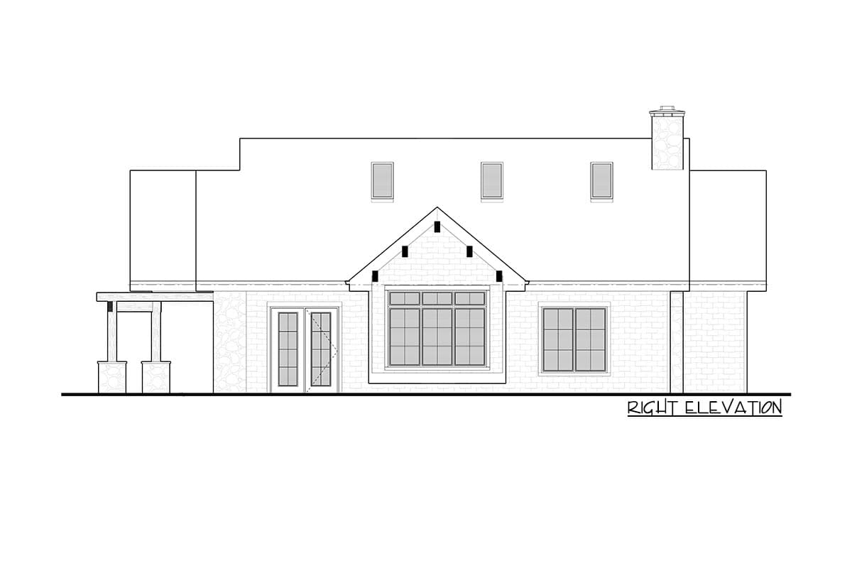 Plan 95161RW: Deluxe Pool House Plan with Game Room and Sleeping Quarters - Image #18 - Country, Craftsman, Mountain, New American, Rustic