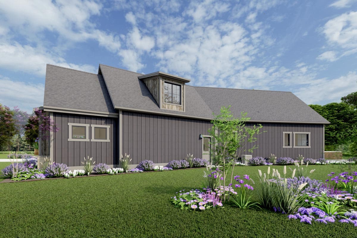 Plan 64527SC: 3 Bedroom Modern Craftsman with Large Bonus Above Angled Garage - Image #8 - Country, Craftsman, Mountain, New American, Rustic