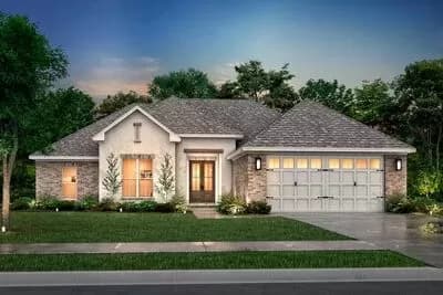 Single Story Country House Plan with 4-Beds under 2000 SqFt