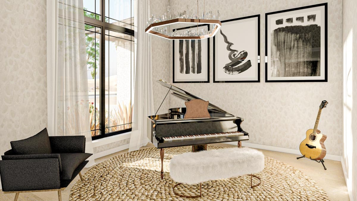 Plan 623105DJ: 3-Bed Mediterranean Home Plan under 3000 Square Feet - Image #7 - Mediterranean, Ranch, Southwest, Spanish