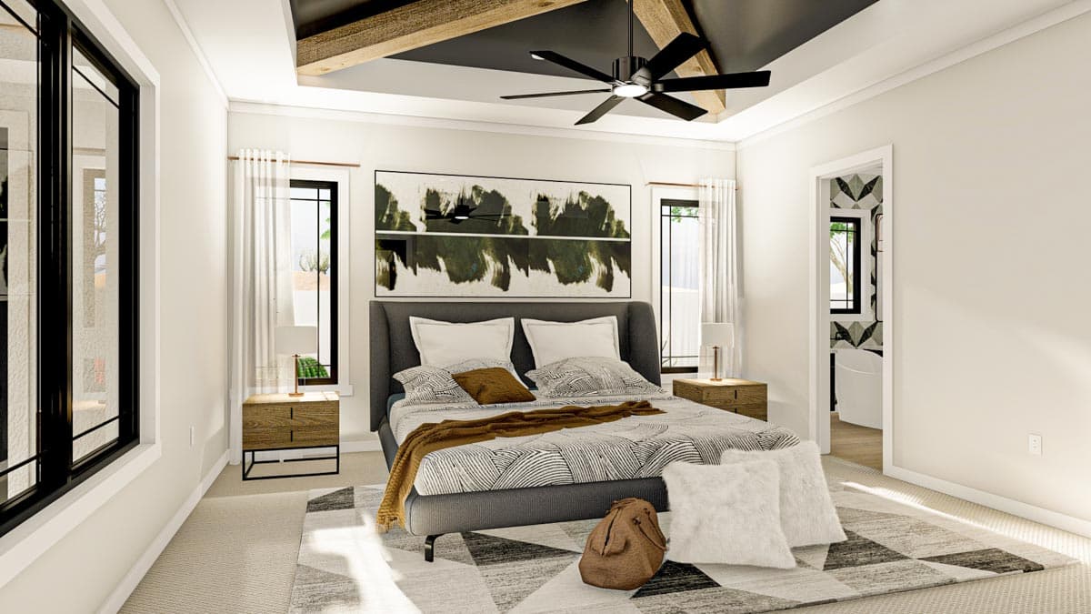 Plan 623105DJ: 3-Bed Mediterranean Home Plan under 3000 Square Feet - Image #10 - Mediterranean, Ranch, Southwest, Spanish