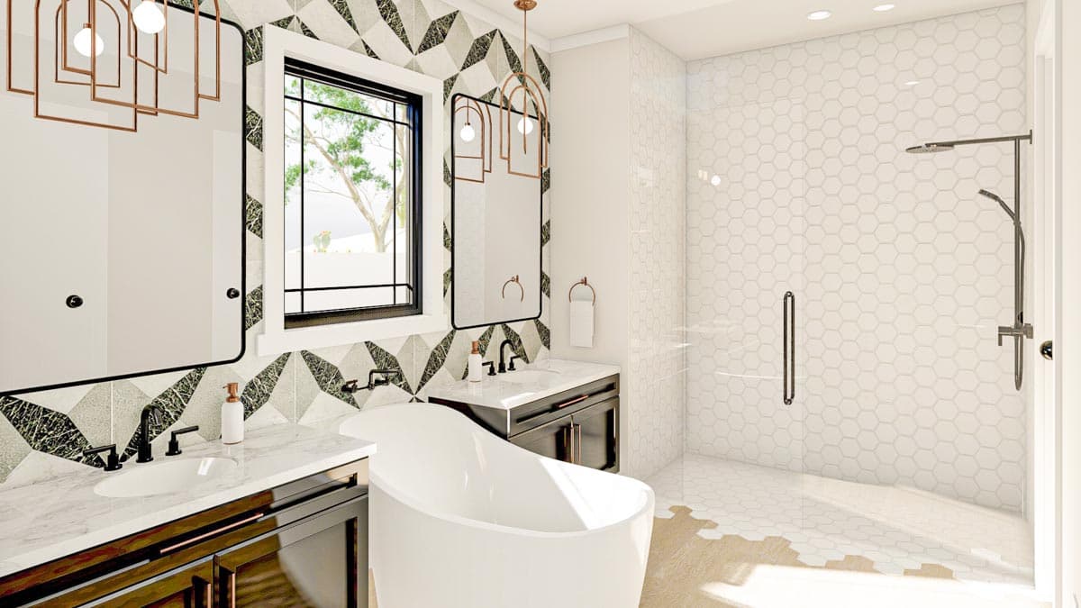 Plan 623105DJ: 3-Bed Mediterranean Home Plan under 3000 Square Feet - Image #11 - Mediterranean, Ranch, Southwest, Spanish