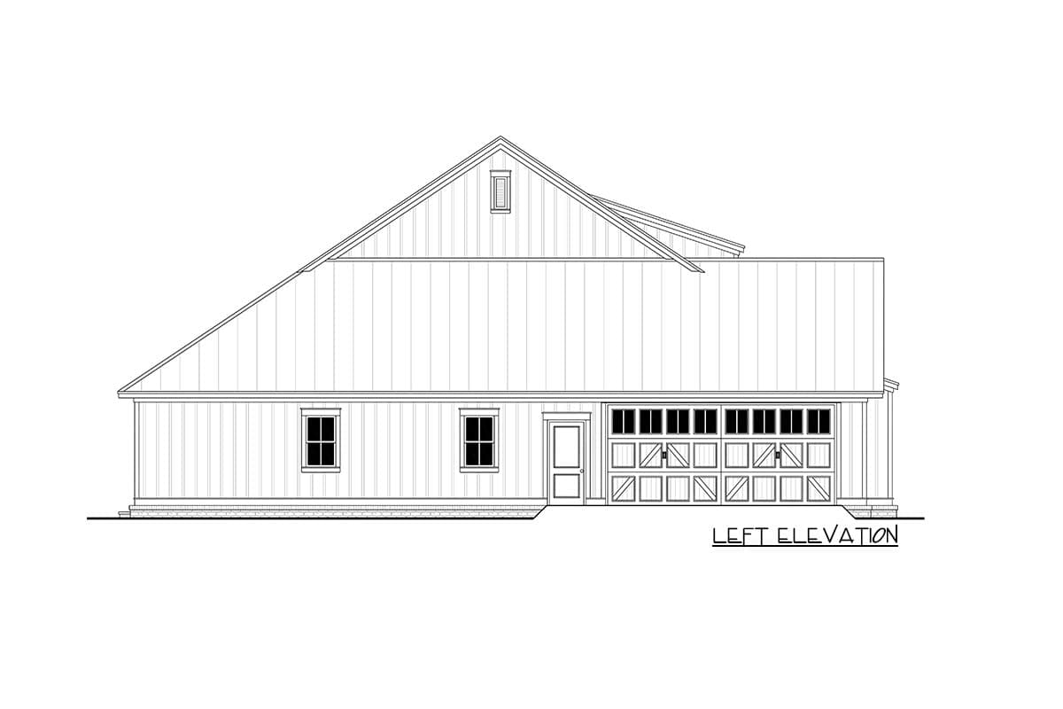 Plan 51913HZ: 4-Bedroom Modern Farmhouse Plan with Wraparound Front Porch - Image #8 - Cottage, Country, Farmhouse, Modern Farmhouse, New American, Ranch