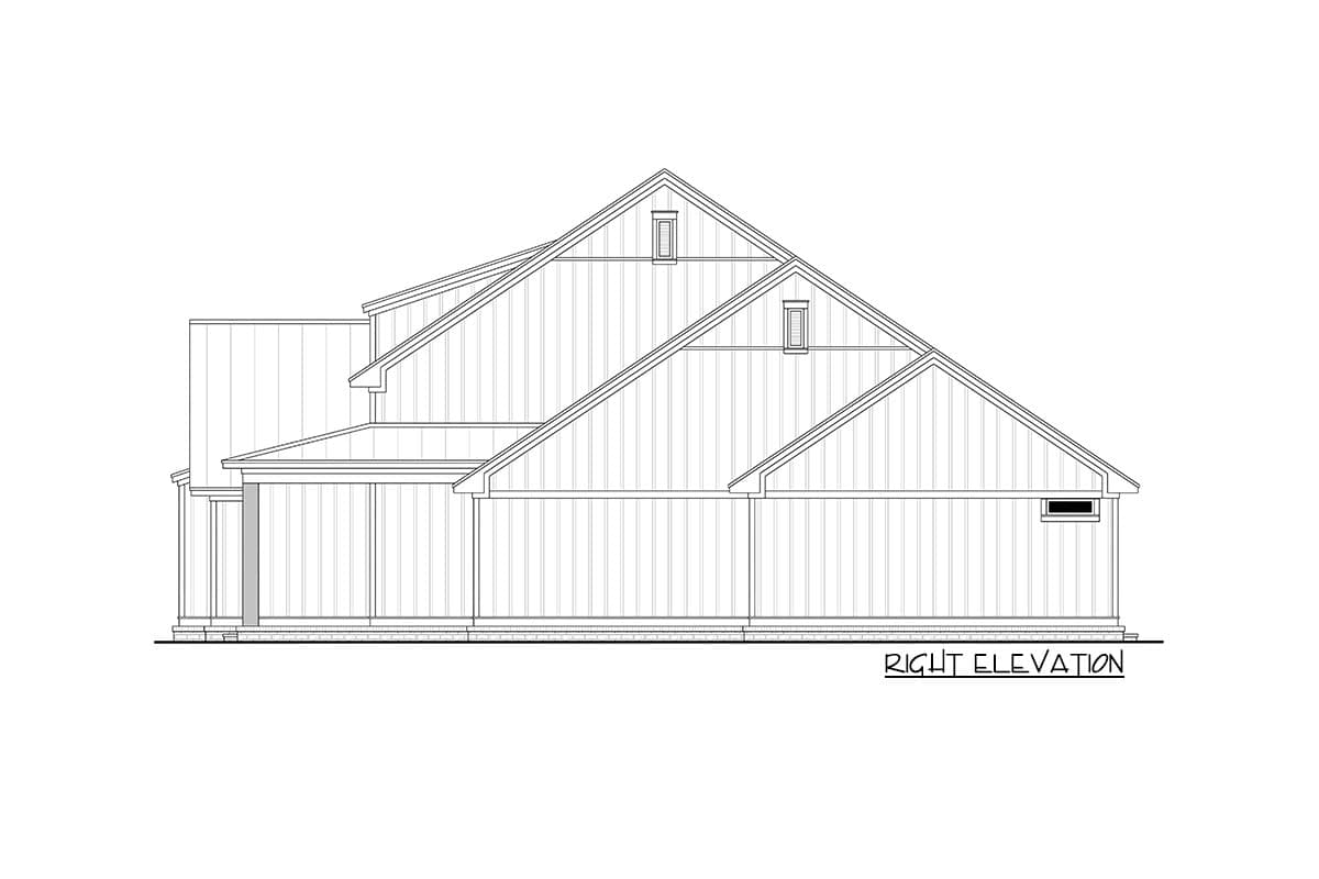 Plan 51913HZ: 4-Bedroom Modern Farmhouse Plan with Wraparound Front Porch - Image #10 - Cottage, Country, Farmhouse, Modern Farmhouse, New American, Ranch