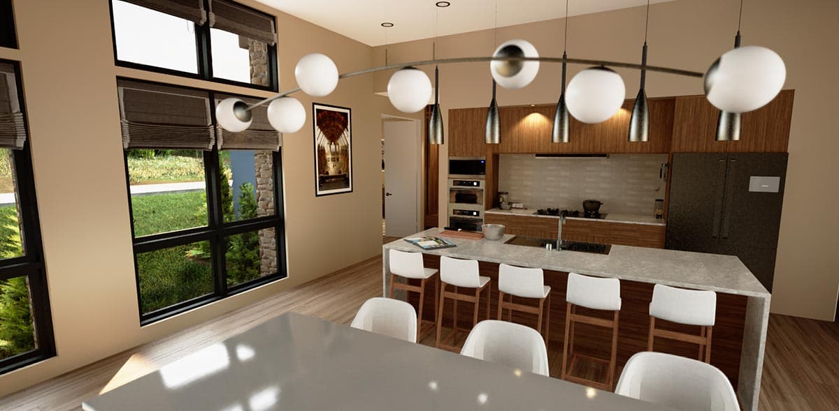 Plan 69199AM: One-Story Modern Prairie-Style Home Plan with Home Office - Image #15 - Northwest, Prairie, Ranch