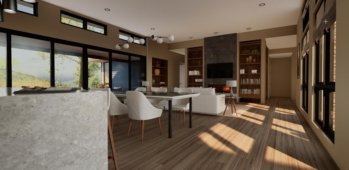 Plan 69199AM: One-Story Modern Prairie-Style Home Plan with Home Office - Image #17 - Northwest, Prairie, Ranch