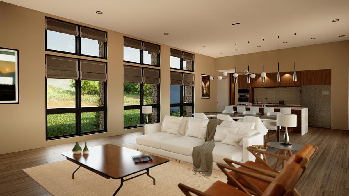 Plan 69199AM: One-Story Modern Prairie-Style Home Plan with Home Office - Image #20 - Northwest, Prairie, Ranch