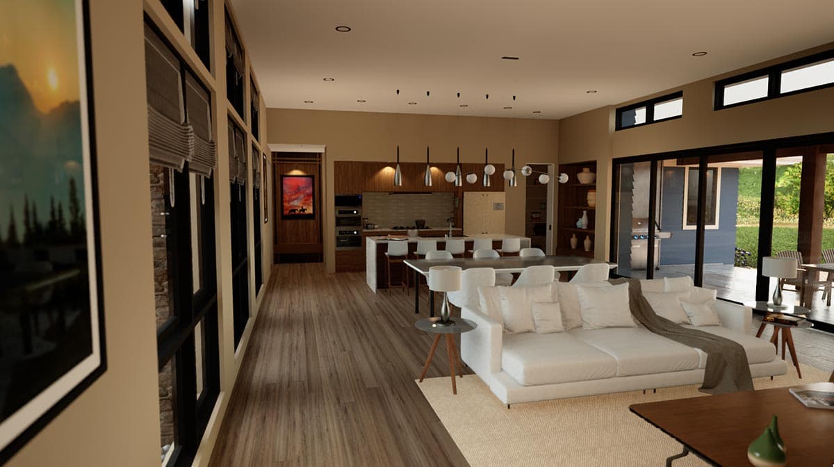 Plan 69199AM: One-Story Modern Prairie-Style Home Plan with Home Office - Image #21 - Northwest, Prairie, Ranch