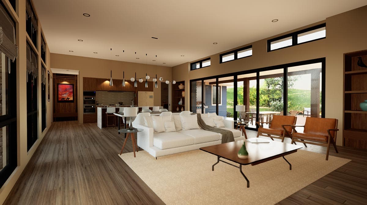 Plan 69199AM: One-Story Modern Prairie-Style Home Plan with Home Office - Image #22 - Northwest, Prairie, Ranch