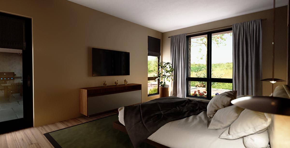 Plan 69199AM: One-Story Modern Prairie-Style Home Plan with Home Office - Image #32 - Northwest, Prairie, Ranch