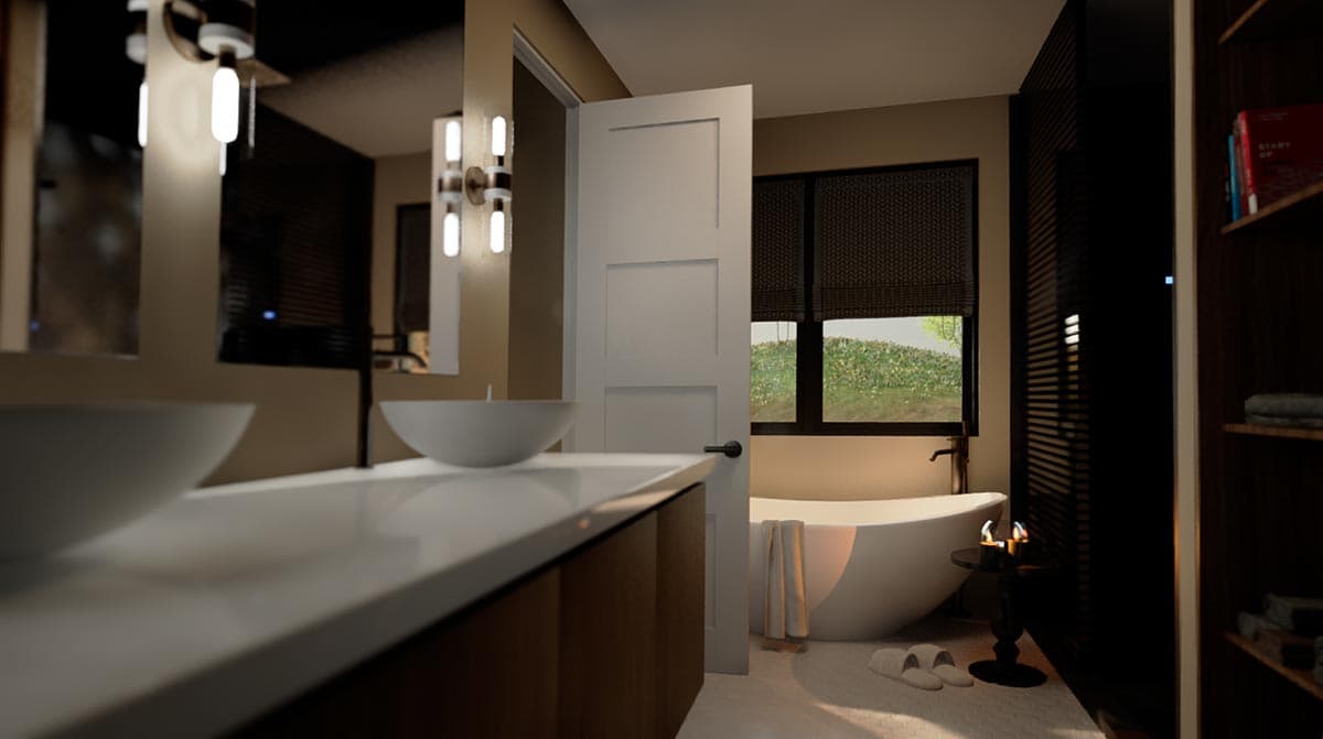 Plan 69199AM: One-Story Modern Prairie-Style Home Plan with Home Office - Image #34 - Northwest, Prairie, Ranch