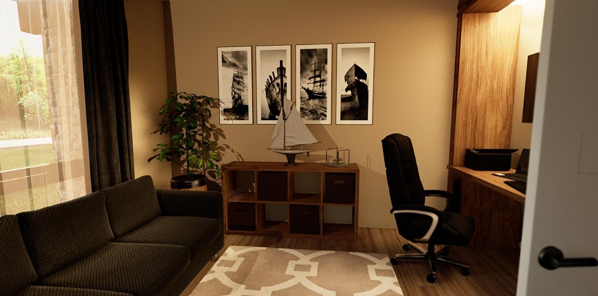 Plan 69199AM: One-Story Modern Prairie-Style Home Plan with Home Office - Image #44 - Northwest, Prairie, Ranch