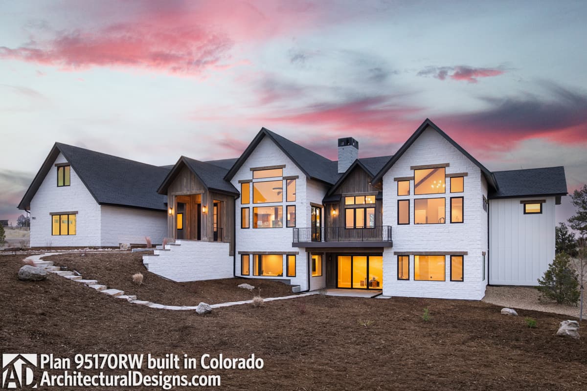 build gallery item - House Plan 95170RW comes to life in Colorado!