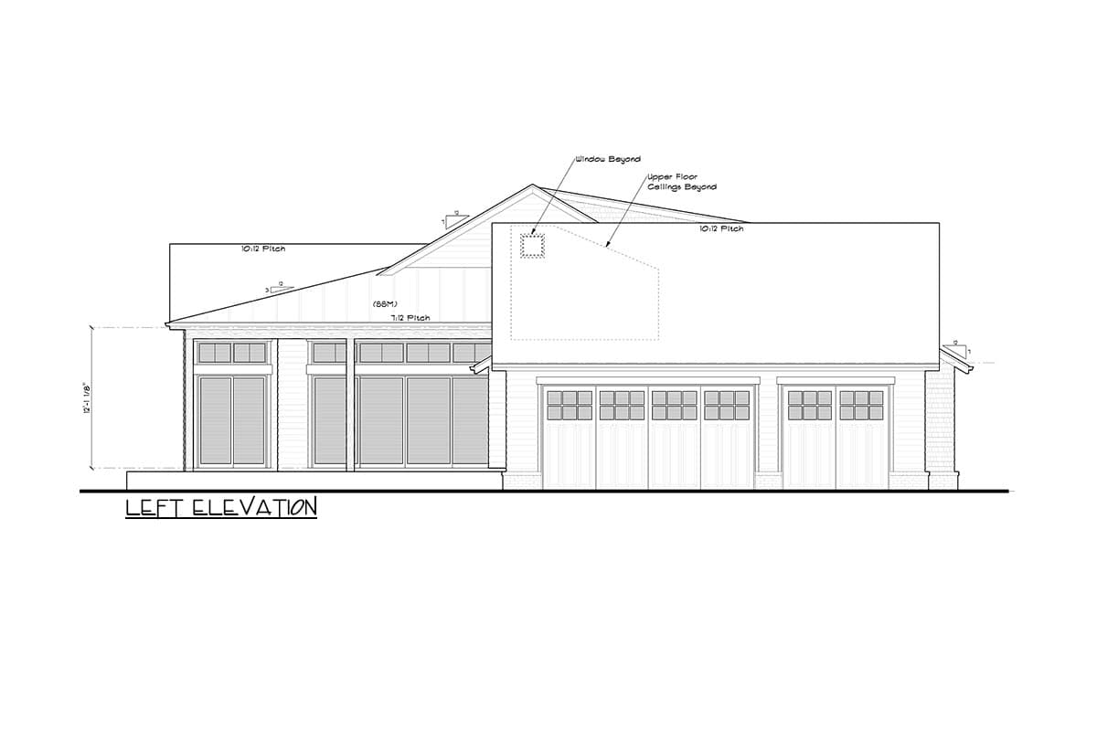Plan 95166RW: 3-Bed Modern Country Craftsman House Plan with Wraparound Rear Porch - Image #4 - Cottage, Country, Craftsman, Modern Farmhouse, Mountain, New American, Northwest, Rustic