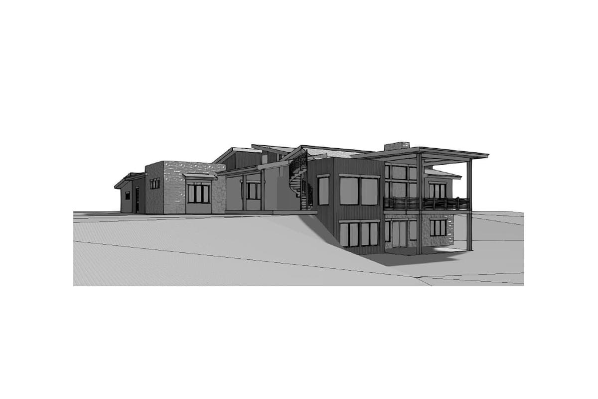 Plan 95171RW: Contemporary Ranch for Side-sloping Lot - Image #16 - Contemporary, Modern, Mountain, Northwest, Ranch