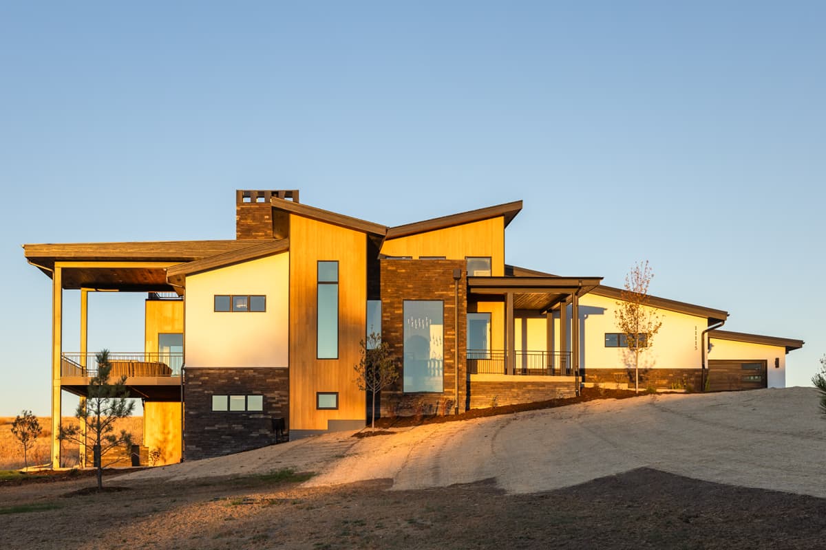 Plan 95171RW: Contemporary Ranch for Side-sloping Lot - Image #5 - Contemporary, Modern, Mountain, Northwest, Ranch