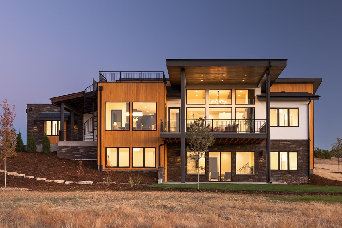 Plan 95171RW: Contemporary Ranch for Side-sloping Lot - Image #7 - Contemporary, Modern, Mountain, Northwest, Ranch