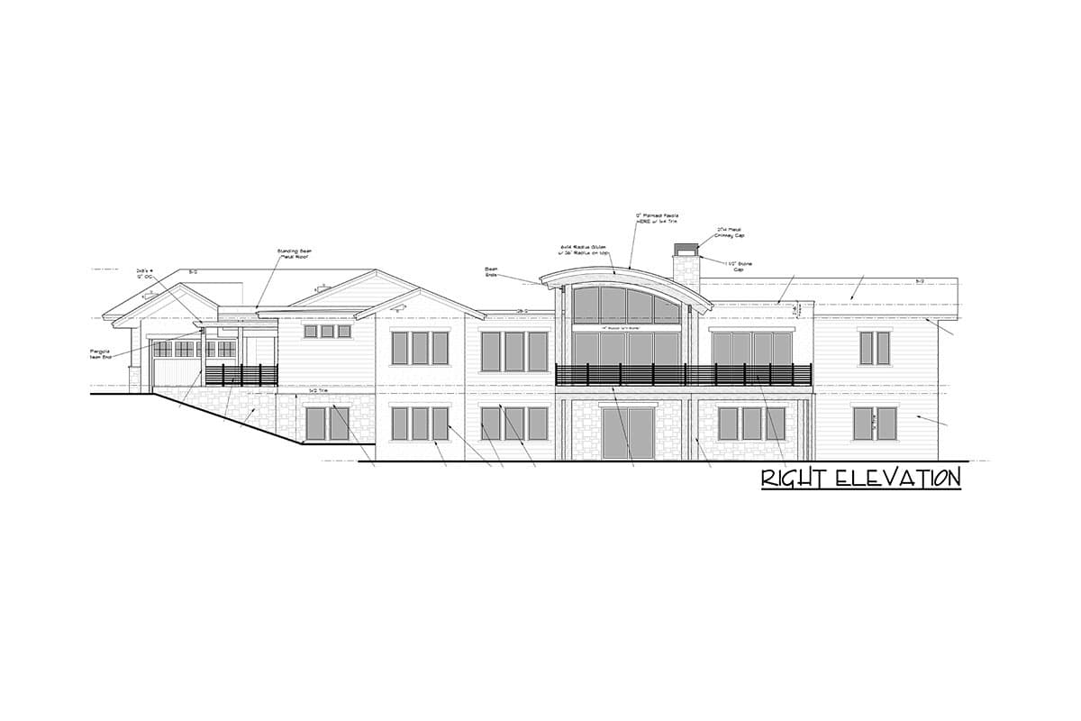 Plan 95176RW: Contemporary Ranch Plan with Angled Garage and Optional Lower Level - Image #12 - Contemporary, Craftsman, Ranch