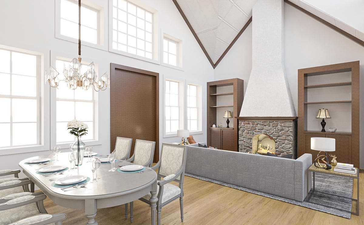 Plan 25772GE: 3-Bed Craftsman Cottage with Vaulted Great Room - 1702 Sq Ft - Image #15 - Cottage, Country, Craftsman, Mountain, New American, Traditional