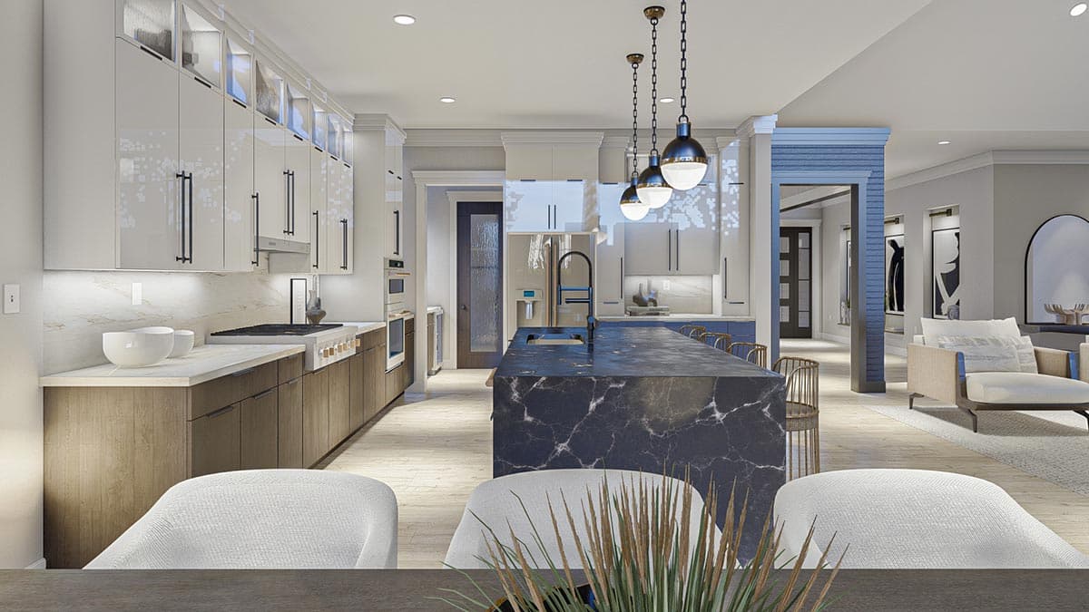 Plan 623109DJ: 3100 Square Foot 4 Bed New American Ranch Home Plan - Image #17 - Farmhouse, Modern Farmhouse, Ranch