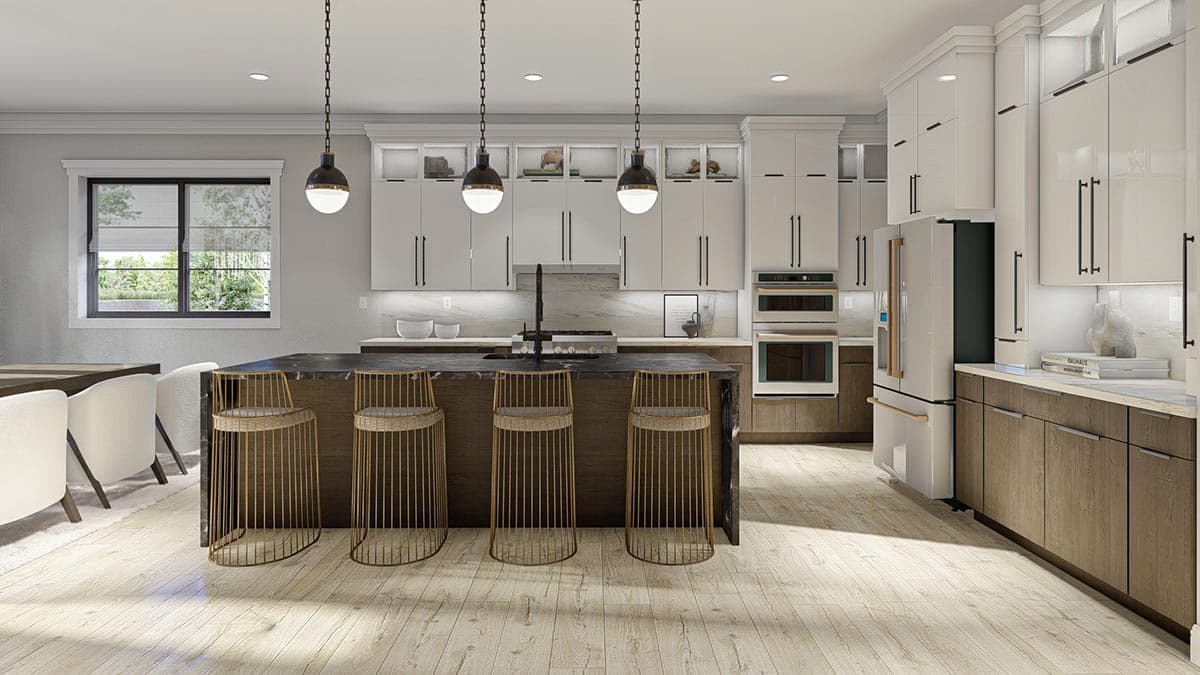 Plan 623109DJ: 3100 Square Foot 4 Bed New American Ranch Home Plan - Image #21 - Farmhouse, Modern Farmhouse, Ranch