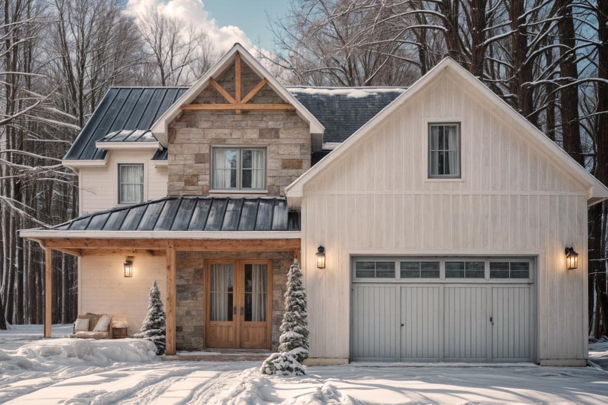 Plan 22640DR: Modern Farmhouse with Home Office and Upstairs Master with Direct Laundry Access - Image #12 - Farmhouse, Modern Farmhouse, New American