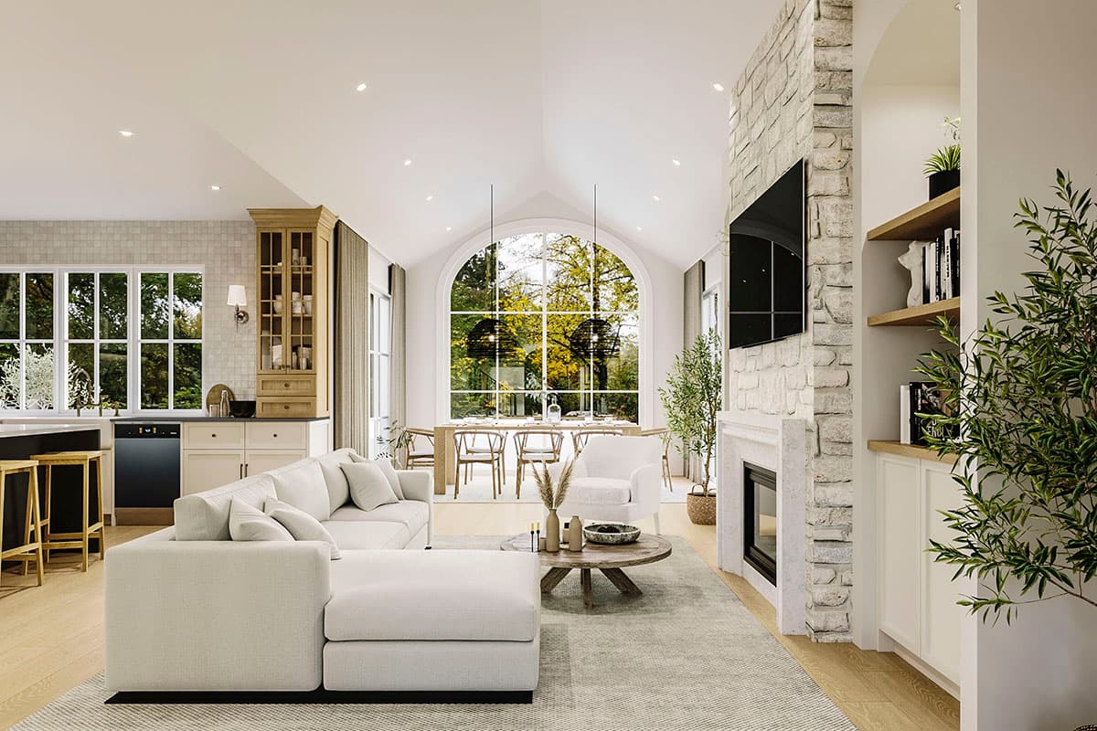 Plan 22641DR: Modern French-style House Plan with Upstairs Secret Room for the Kids - Image #15 - European, French Country, Transitional