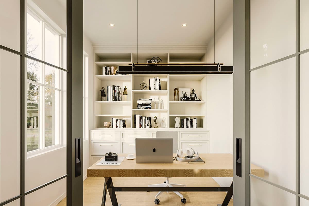 Plan 22641DR: Modern French-style House Plan with Upstairs Secret Room for the Kids - Image #17 - European, French Country, Transitional