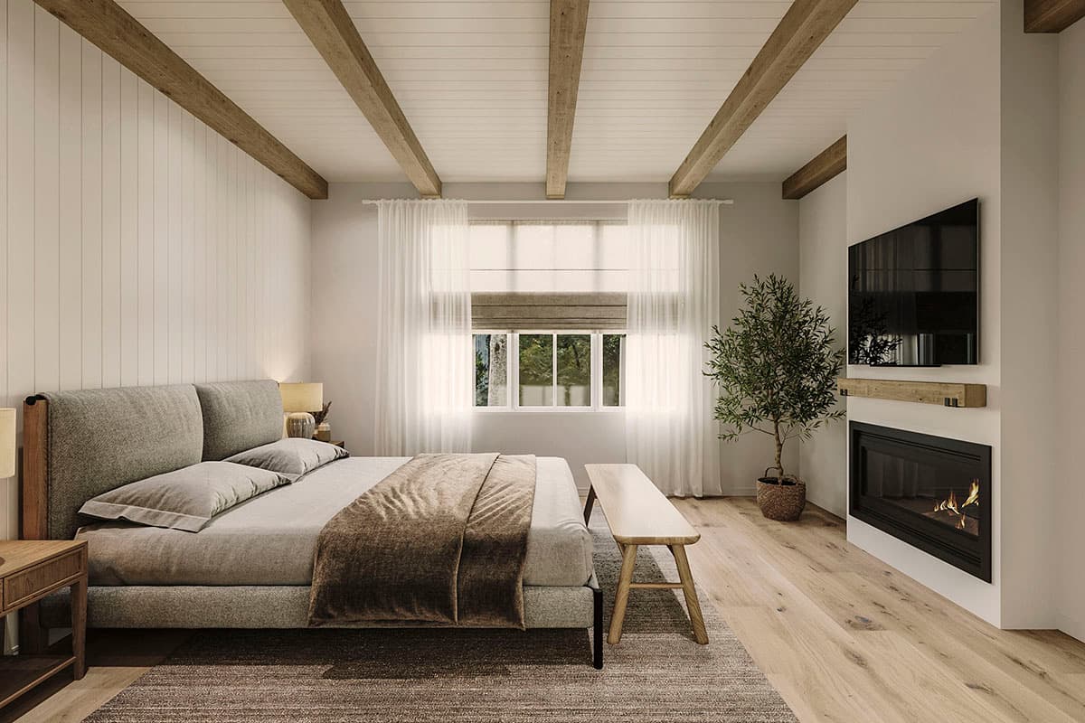 Plan 22641DR: Modern French-style House Plan with Upstairs Secret Room for the Kids - Image #19 - European, French Country, Transitional