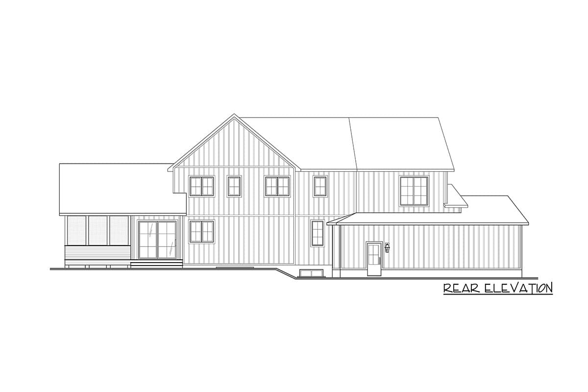 Plan 22643DR: Modern Farmhouse Plan with 2-Story Living Room and Finished Basement - Image #18 - Country, Modern Farmhouse, New American, Northwest, Traditional, Transitional