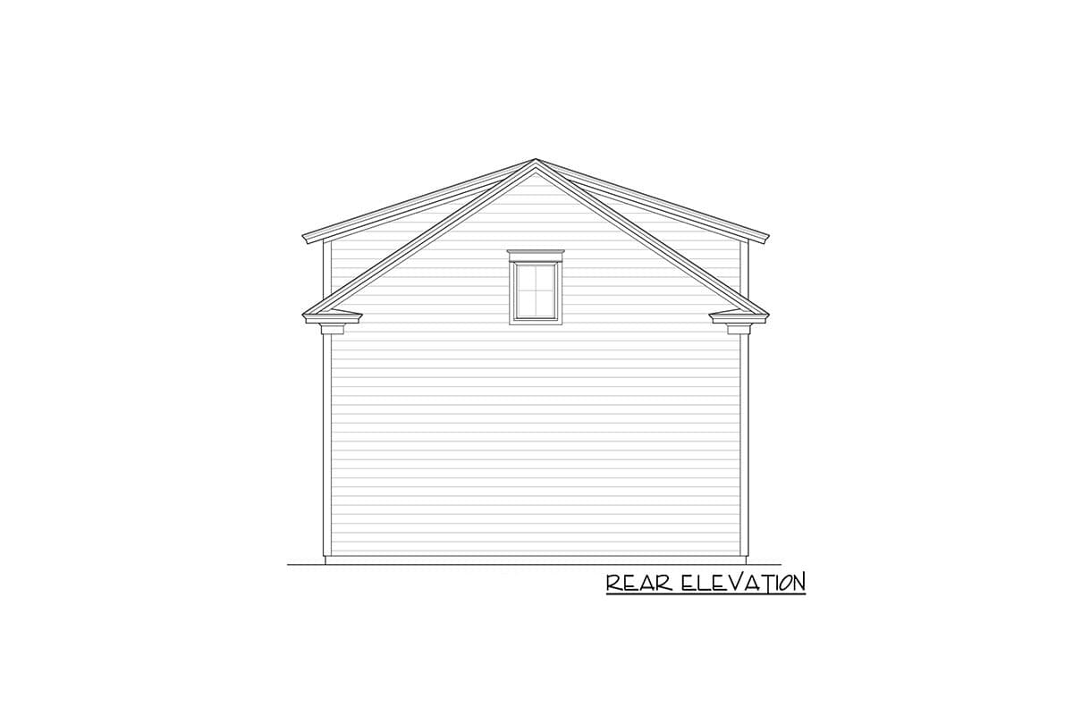 Plan 31612GF: Guest Apartment Above a Detached 2-car Garage - Image #4 - Carriage, Country, Craftsman, Traditional