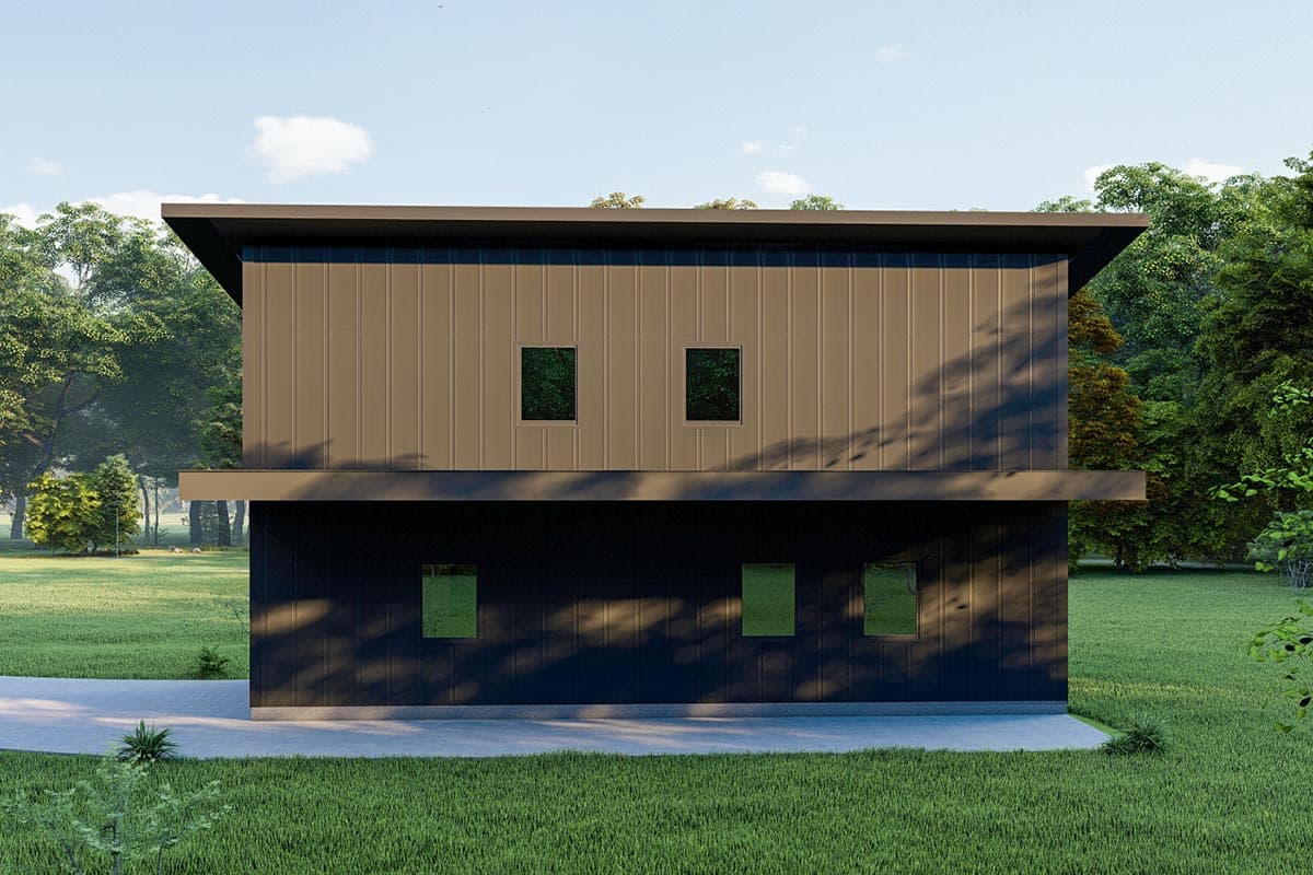 Plan 777009MTL: Mountain Modern Home Plan for Tiny Living - Image #7 - Contemporary, Cottage, Modern, Mountain, Northwest, Vacation