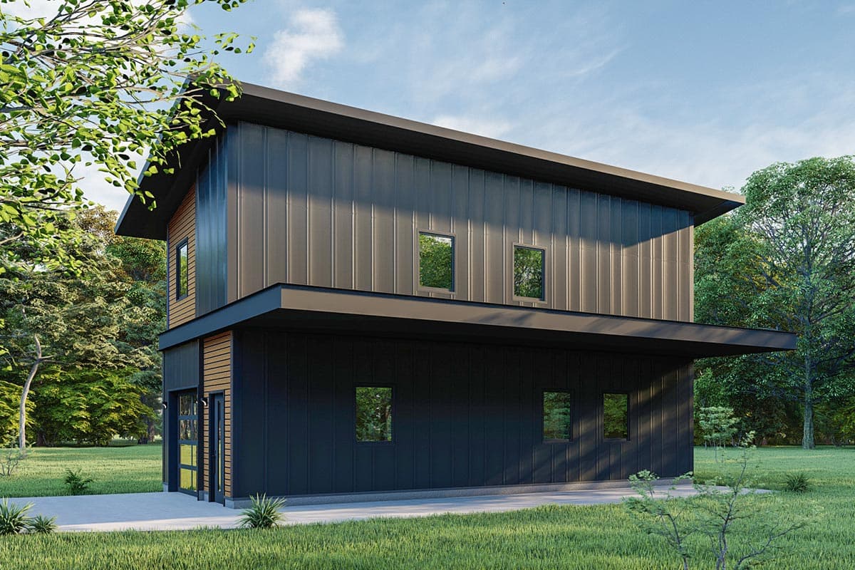 Plan 777009MTL: Mountain Modern Home Plan for Tiny Living - Image #9 - Contemporary, Cottage, Modern, Mountain, Northwest, Vacation