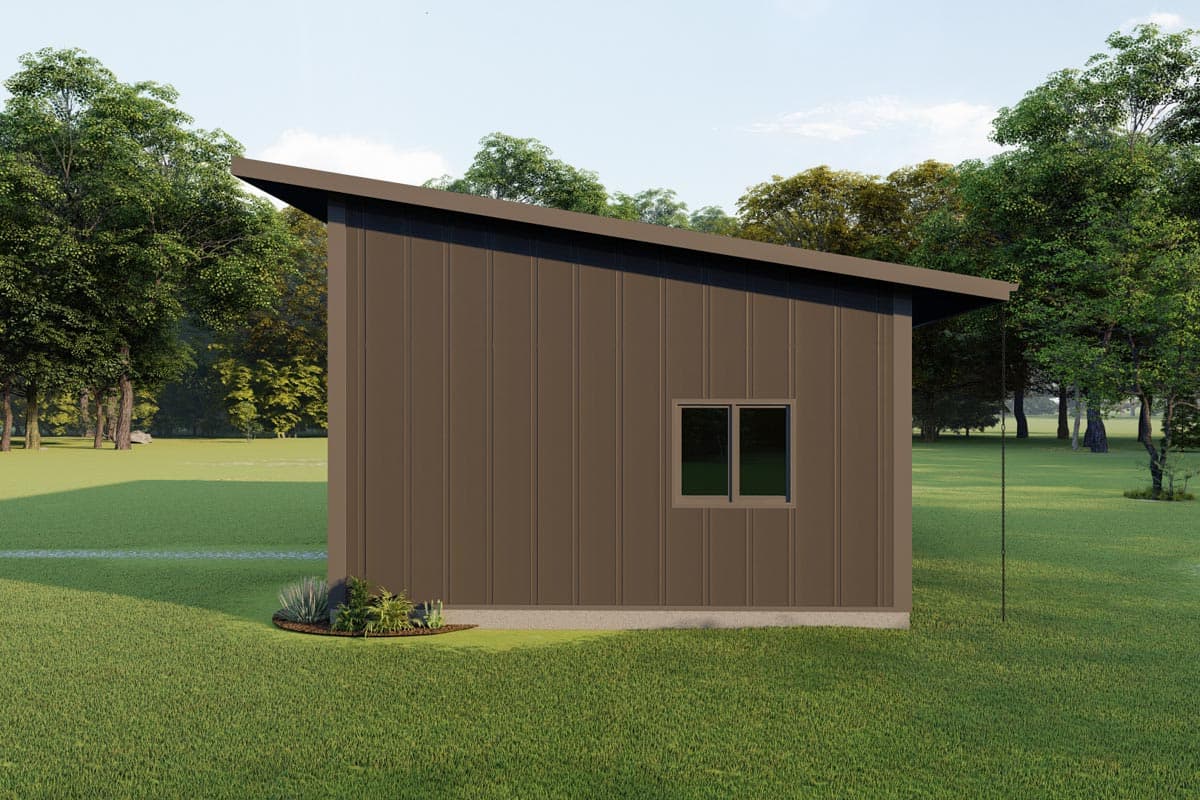 Plan 777011MTL: Contemporary 512 Square Foot ADU - Image #5 - Contemporary, Mountain, New American, Vacation