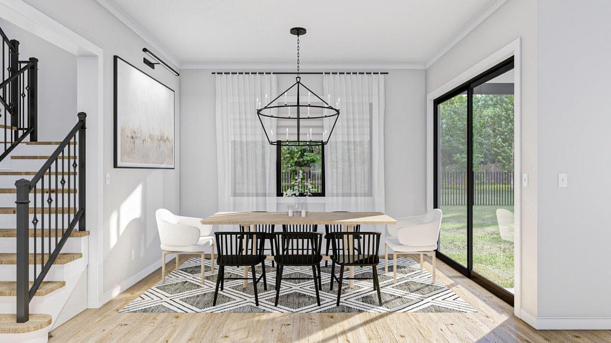 Plan 623112DJ: 1.5 Story Modern Cottage House Plan with 3 Bedrooms - Image #7 - Cottage, Country, European, New American, Traditional, Transitional