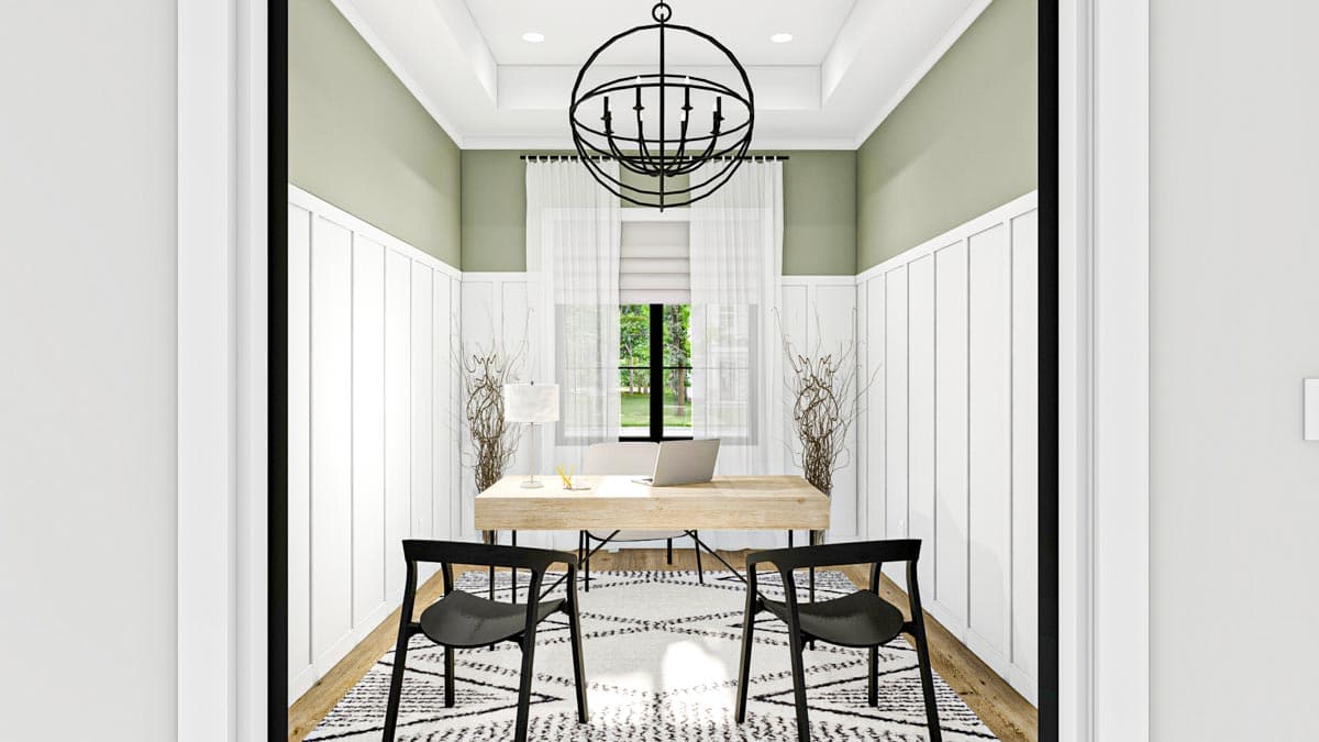 Plan 623112DJ: 1.5 Story Modern Cottage House Plan with 3 Bedrooms - Image #9 - Cottage, Country, European, New American, Traditional, Transitional