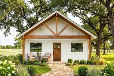 Compact Craftsman House Plan with 6-Foot-Deep Front Porch - 774 Sq Ft