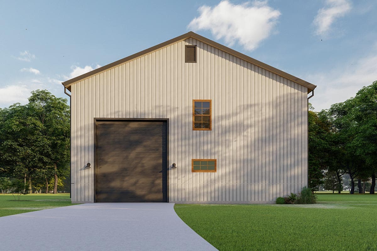 Plan 777014MTL: ADU with RV Garage with Modern Aesthetic - 1325 Sq Ft - Image #7 - Contemporary, Country, Rustic