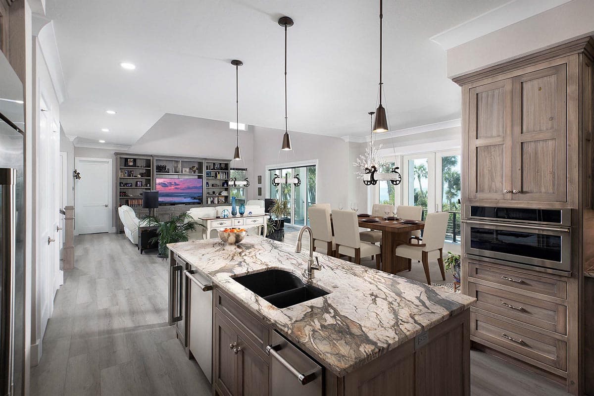 Plan 33242ZR: 3-Story Coastal Contemporary Home Plan with 2-Story Great Room - 3123 Sq Ft - Image #11 - Beach, Coastal, Coastal Contemporary, Contemporary, Florida-Style, Low Country, Southern, Vacation