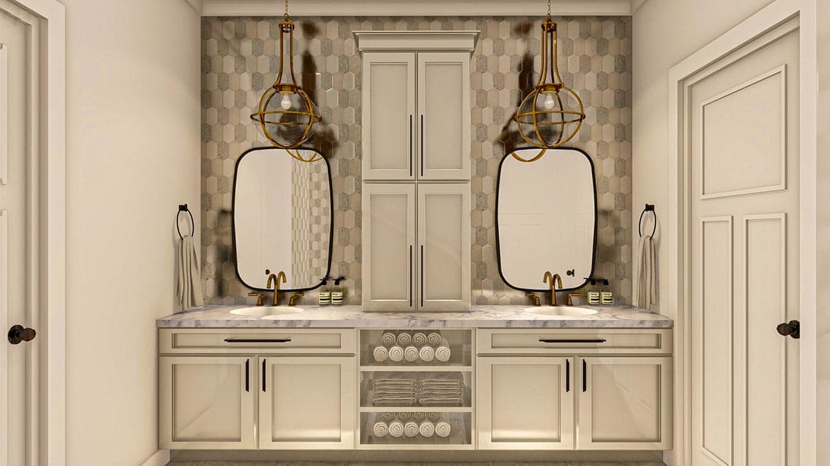 Plan 623115DJ: 1700 Sq Ft Modern Farmhouse Plan with 3 Bedrooms - Image #13 - Cottage, Country, Modern Farmhouse, New American, Ranch, Traditional