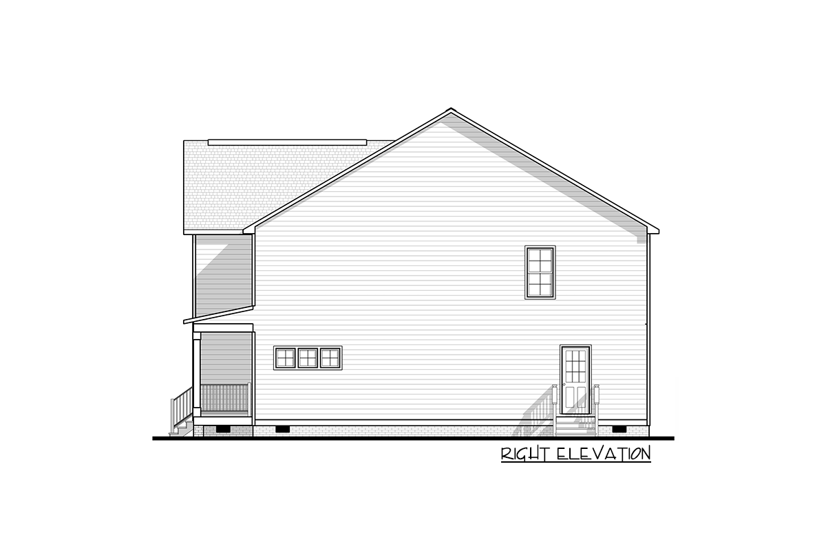 Plan 83623CRW: 5-Bed Modern Farmhouse Plan with Walk-In Closets for Everyone - 3312 Sq Ft - Image #6 - Cottage, Country, Farmhouse, Modern Farmhouse, New American, Traditional