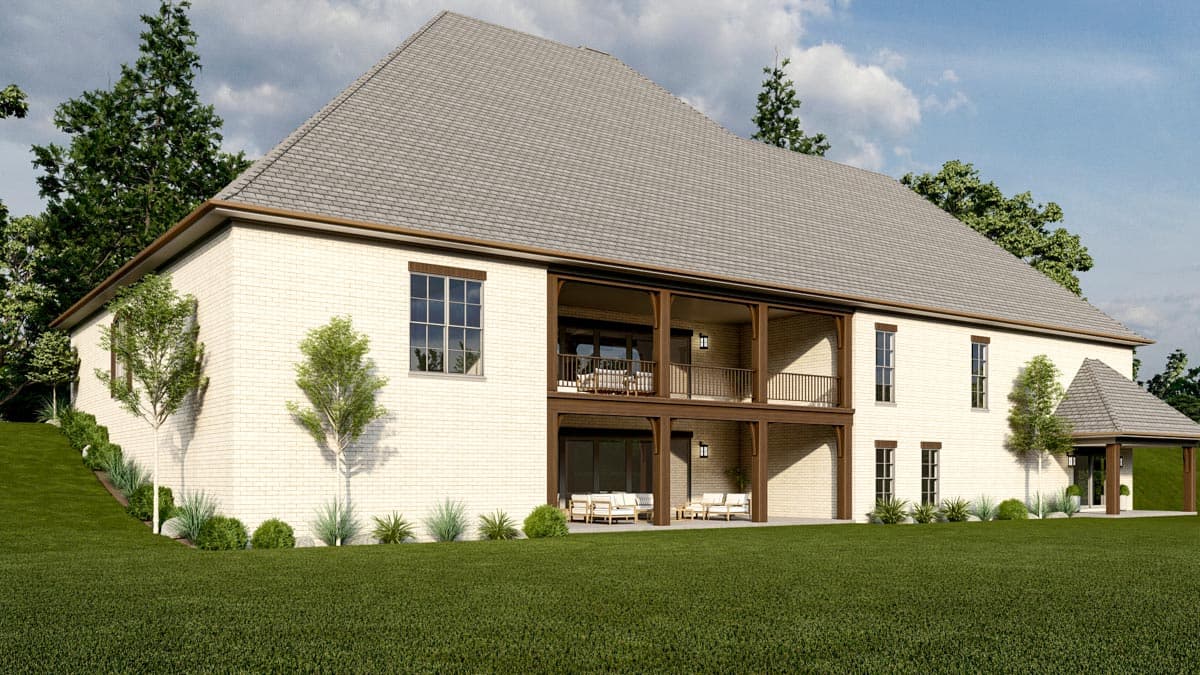 Plan 70779MK: Up to 7-Bed Luxury French Country House Plan with Private In-Law Apartment - Image #7 - European, French Country, Southern, Southern Traditional, Traditional
